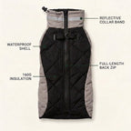 Full-Coverage Winter Dog Coat